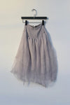 Marc Le Bihan Silk Skirt Six-layer Gauze 25930 Series French Hand-dyed MLB-25930-HUIHE Taupe